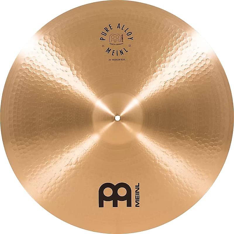 Platillo ride de aleación pura de 24" de Meinl PA24MR con video de demostración